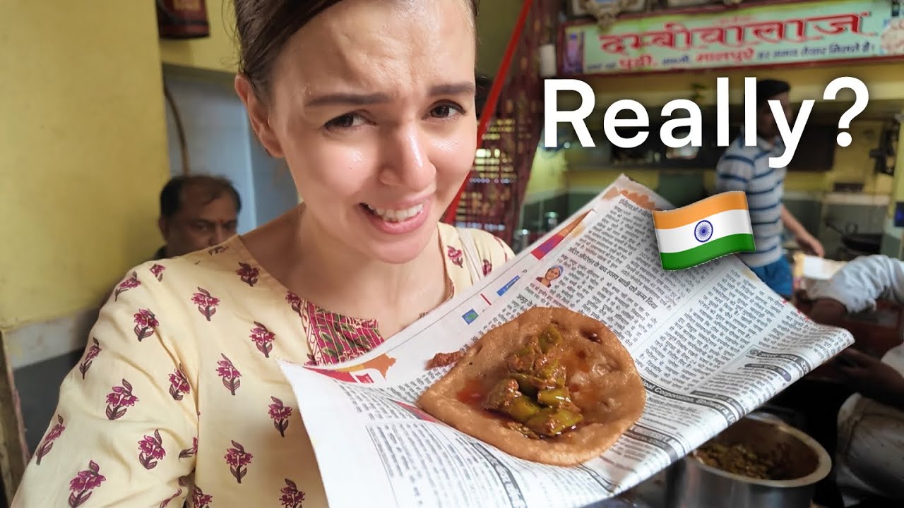 First Time Trying Samosa, Lassi & Kulfi | Honest Reaction