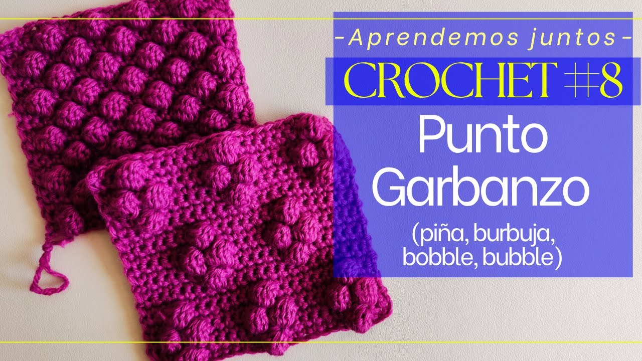 Punto Garbanzo A Ganchillo (Crochet)