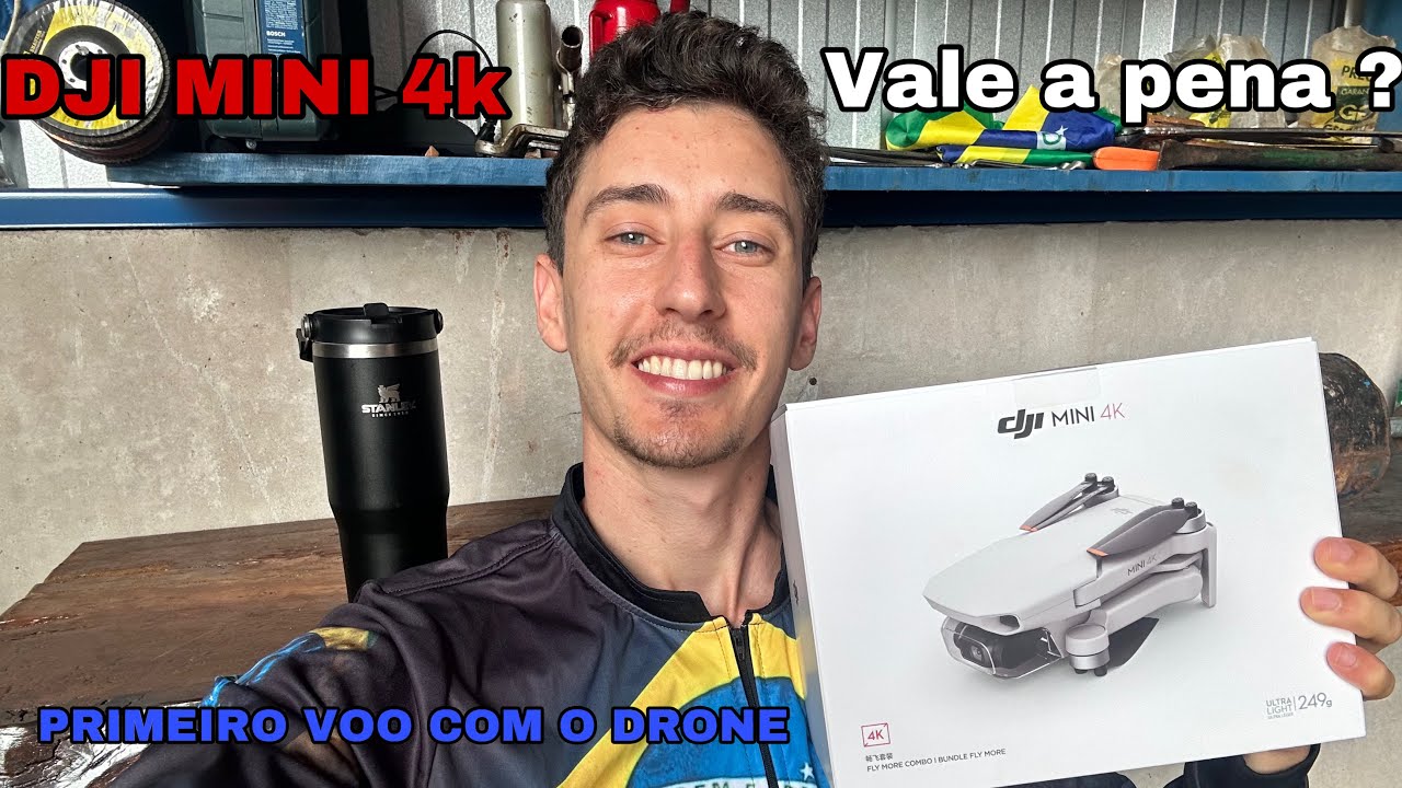 DRONE DJI MINI 4K, TESTANDO E FALANDO MINHA OPINIÃO SE VALE A PENA INVESTIR EM UM !