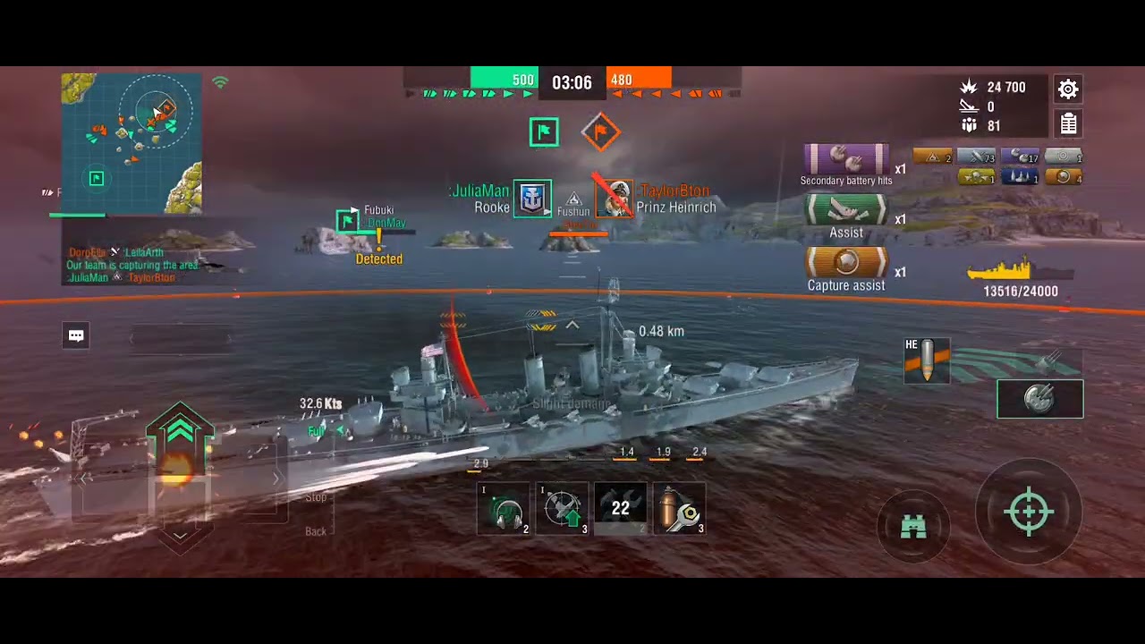 USS BROOKLYN (CL-40)  ⚓