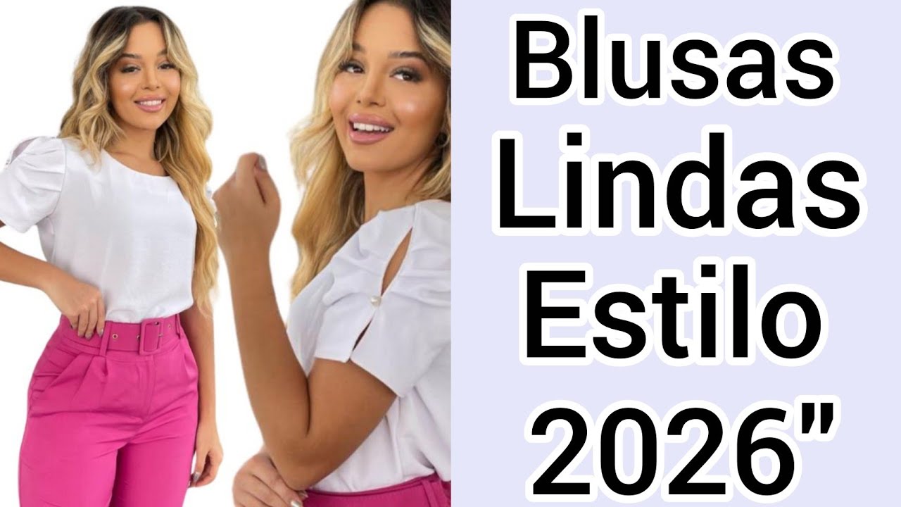 BLUSAS MUY LINDAS 2026 / ESTILOS BLUSAS/ MODERNAS BLUSAS 2026