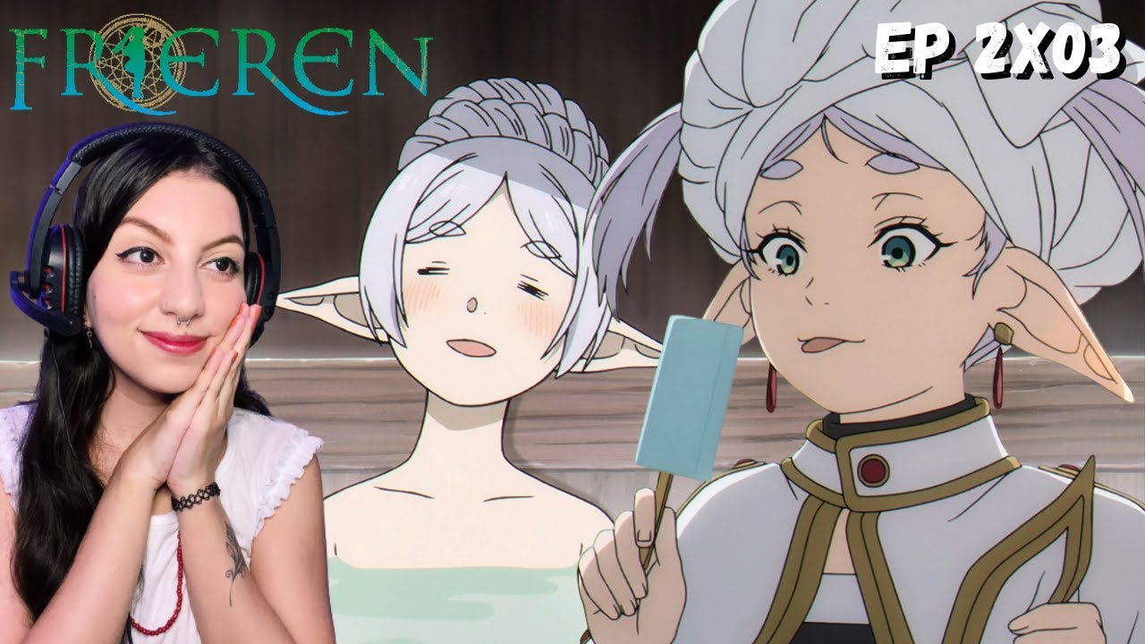 Frieren react ep 3 temp 2 | FRIEREN "CONSELHEIRA" AMOROSA HAHAHA