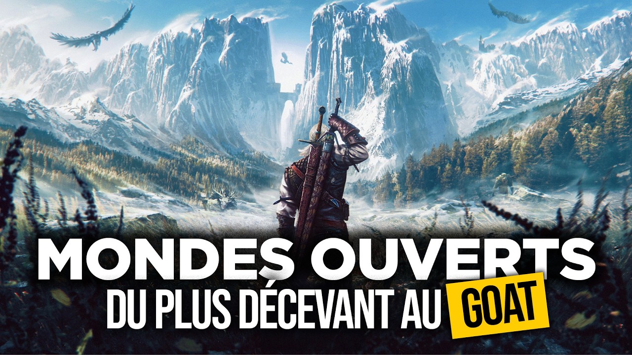 Je classe 16 jeux en monde ouvert du PIRE au MEILLEUR 🔥 (de 2015 à 2025)