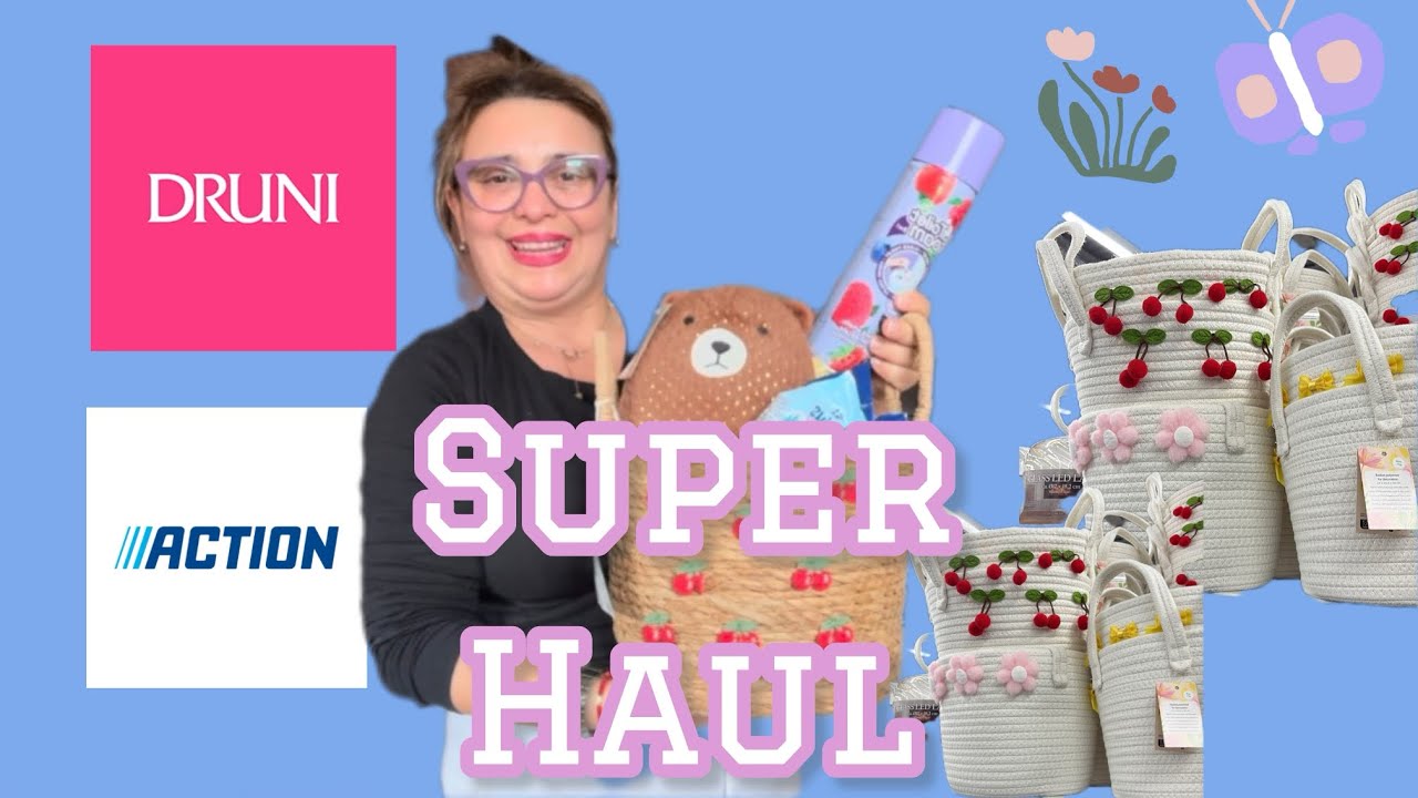 💥Súper HAUL ACTION Y DRUNI 🛍️🛒