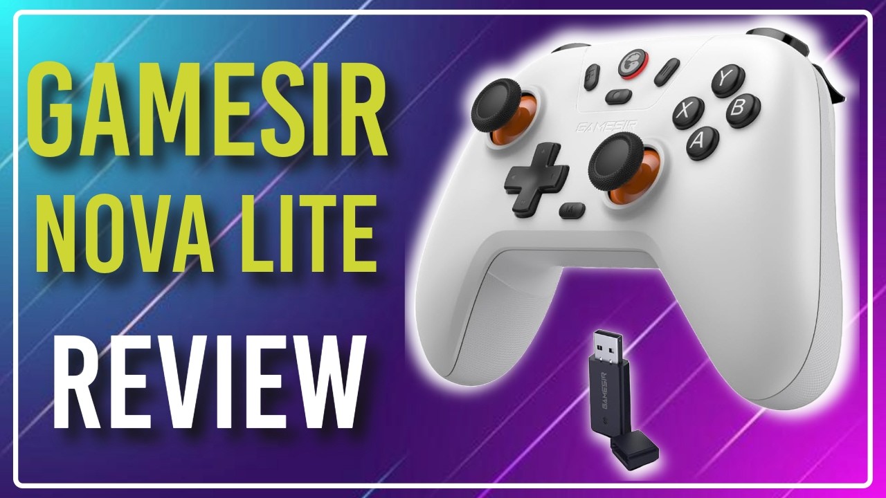 RESEÑA Y UNBOXING del control inalámbrico GAMESIR NOVA LITE - PC, SWITCH, ANDROID, IOS