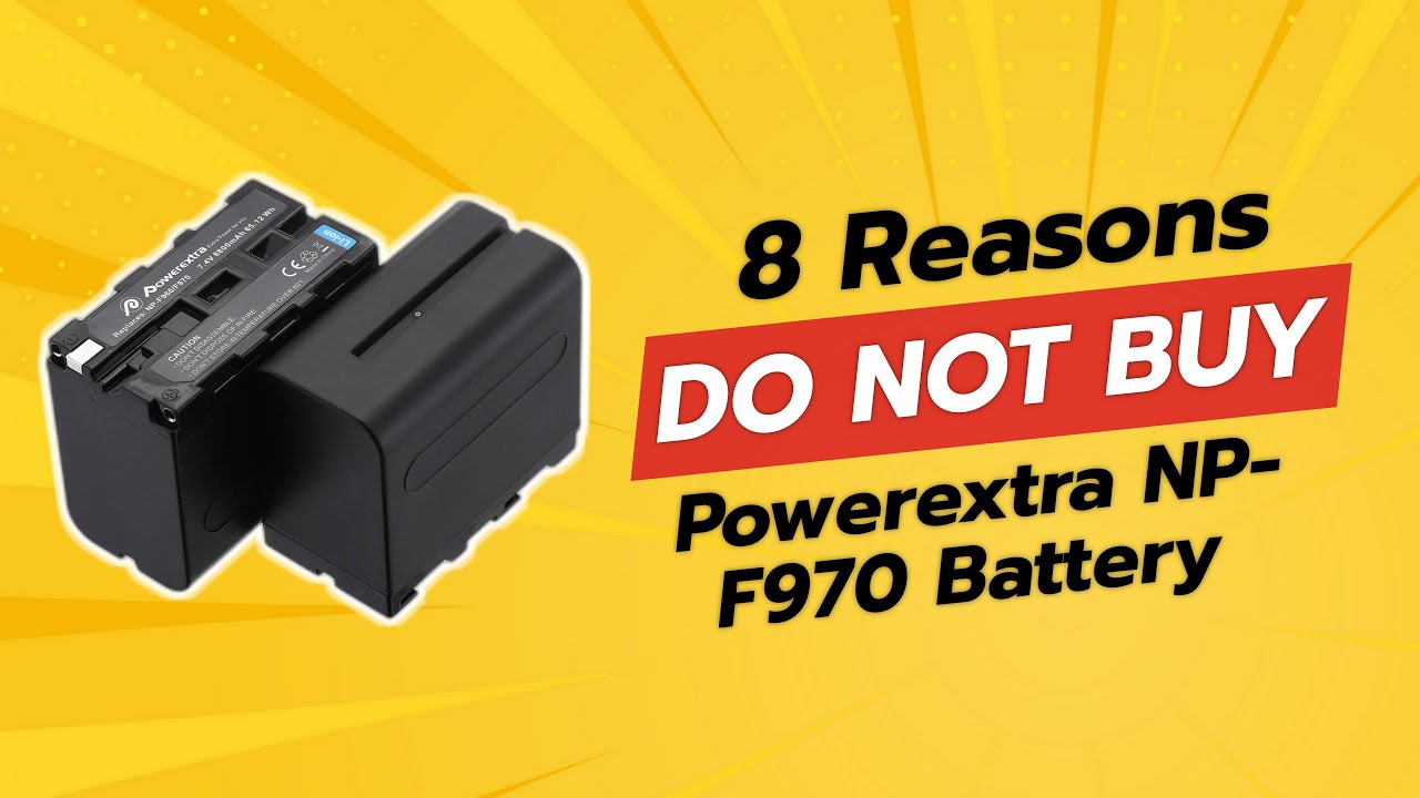 DON'T BUY Powerextra NP-F970 Battery Before Watching THIS! ⚡💔 (8 Reasons)