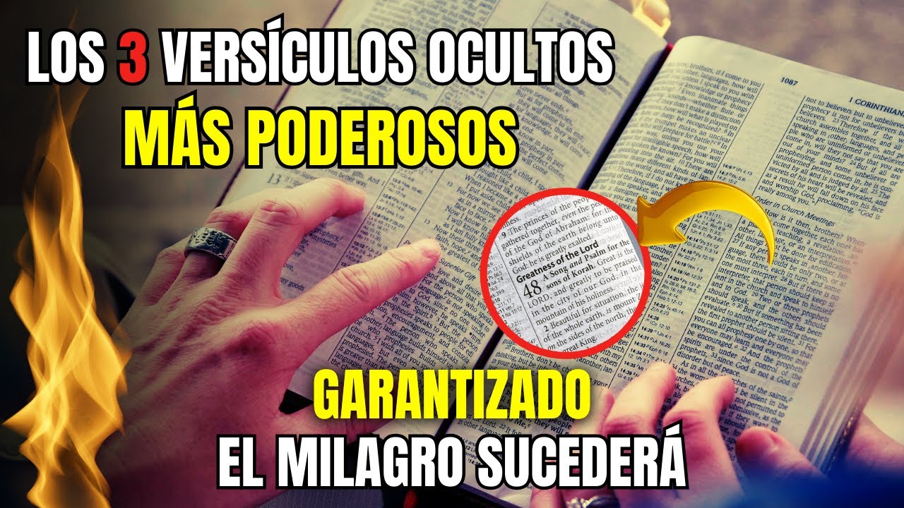 Recita Estos 3 Versículos SECRETO Para Pedir La Protección De Dios [SALMOS PODEROSOS]