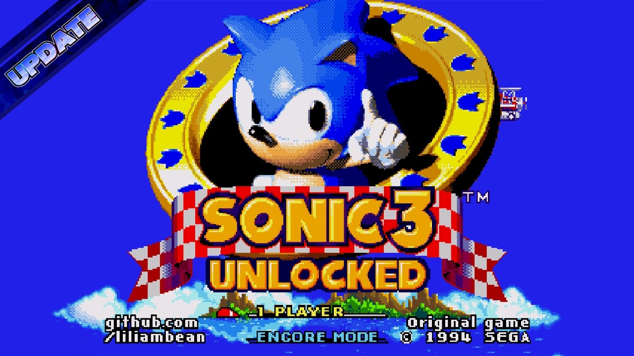 Sonic 3 Unlocked (2026 Update) ✪ Encore Mode Playthrough + Extras (1080p/60fps)