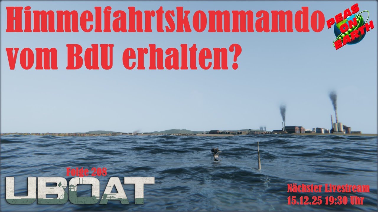 Der BdU setzt hier alles auf eine Karte! - UBOAT - Feindfahrt auf U-1000 - #208  - 4K