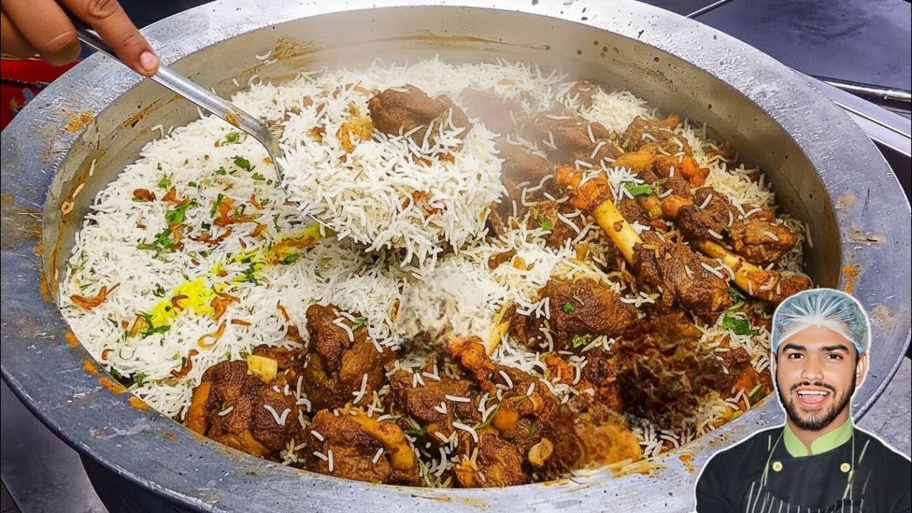 Hyderabadi Kacchi Mutton Dum Biryani Recipe | Mutton Biryani Recipe | Chef Nasim 