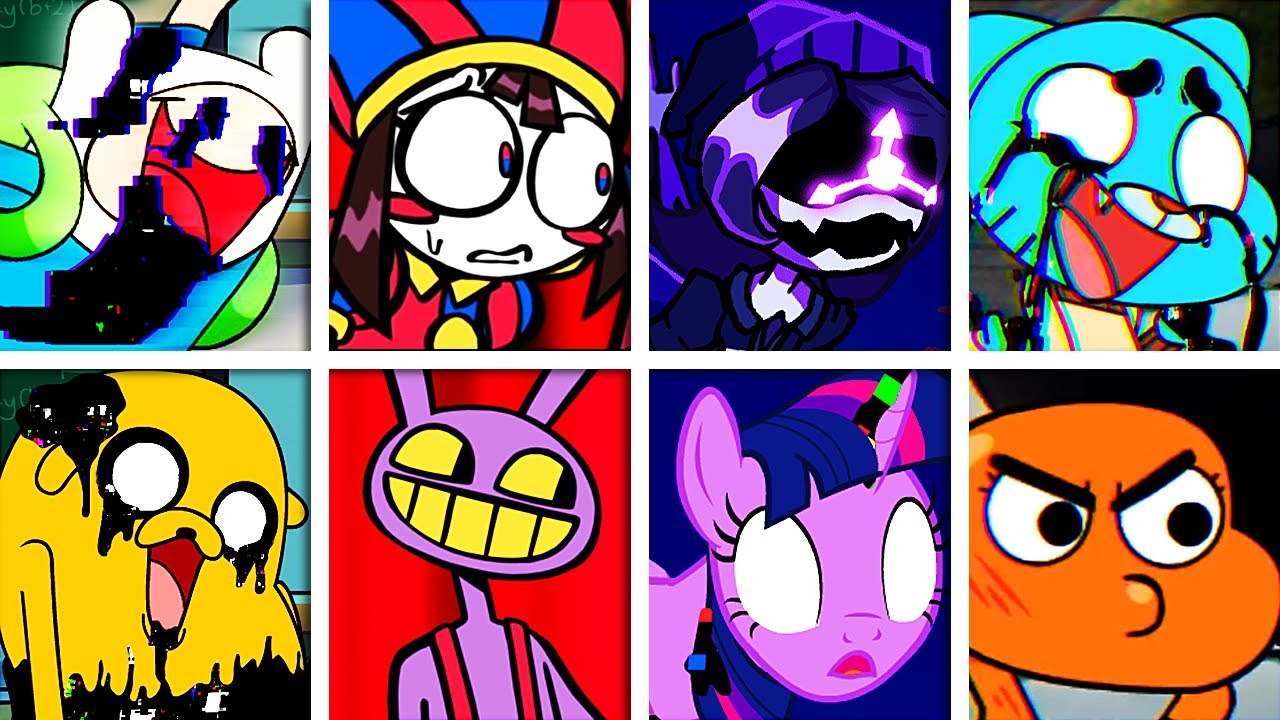 Suffering Siblings But Everyone Sings It 🎤​ (FNF Different Characters Sings Suffering Siblings)