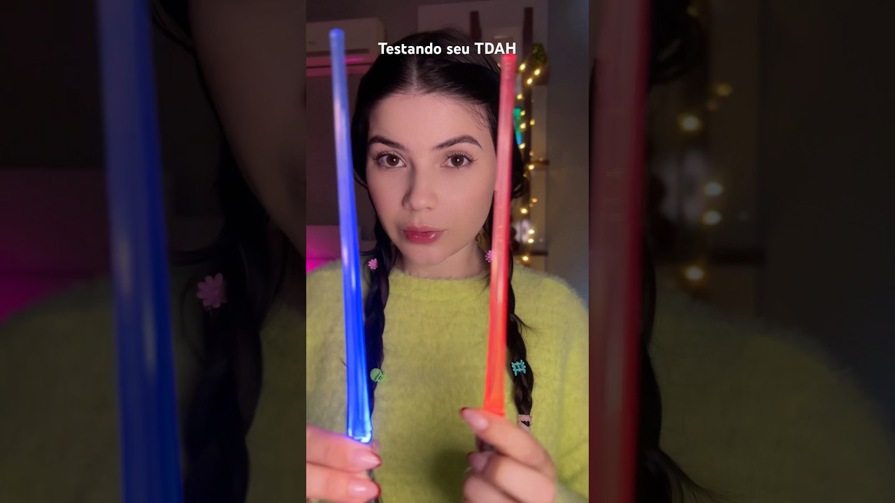 asmr testando seu TDAH #asmr #tdah #testetdah #asmrfocustest