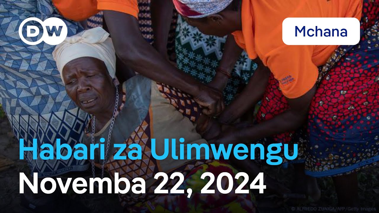 DW Kiswahili Habari za Ulimwengu | Novemba 22, 2024 | Mchana | Swahili Habari leo