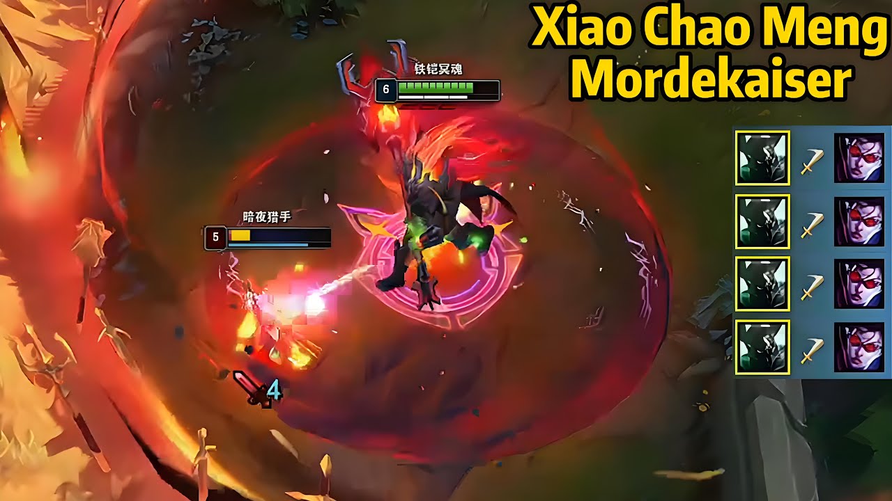 Xiao Chao Meng: How to DESTROY Vayne Top with Mordekaiser!