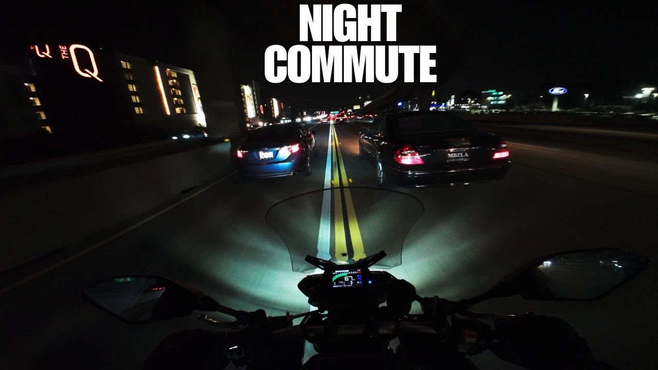 Night Commute - Yamaha MT10 POV