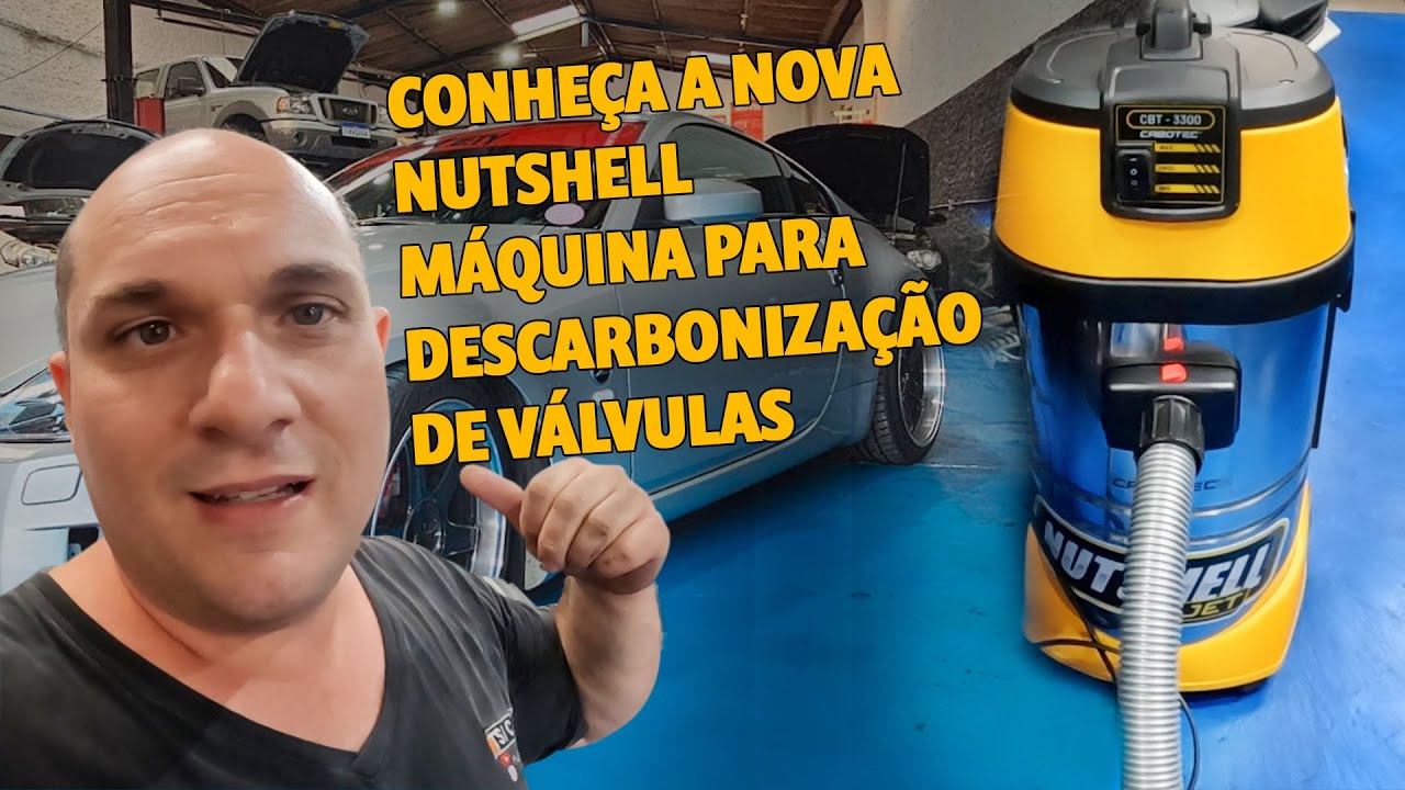 CONHEÇA A NOVA NUTSHELL MÁQUINA PARA DESCARBONIZAÇÃO DE VÁLVULAS