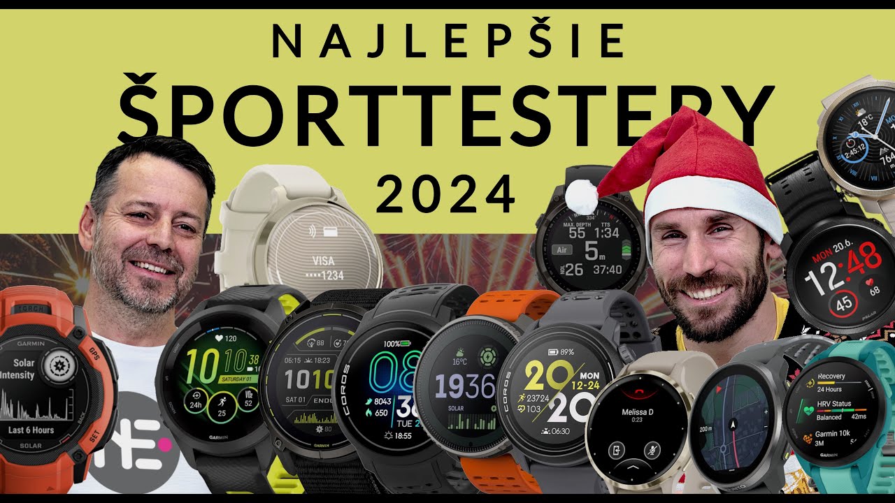 NAJlepšie ŠPORTOVÉ hodinky 2024 - podľa cenových kategórií.