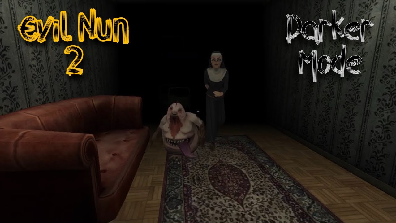 Evil Nun 2 Chemistry Experiment With Darker Mode Activated In Hard Mode