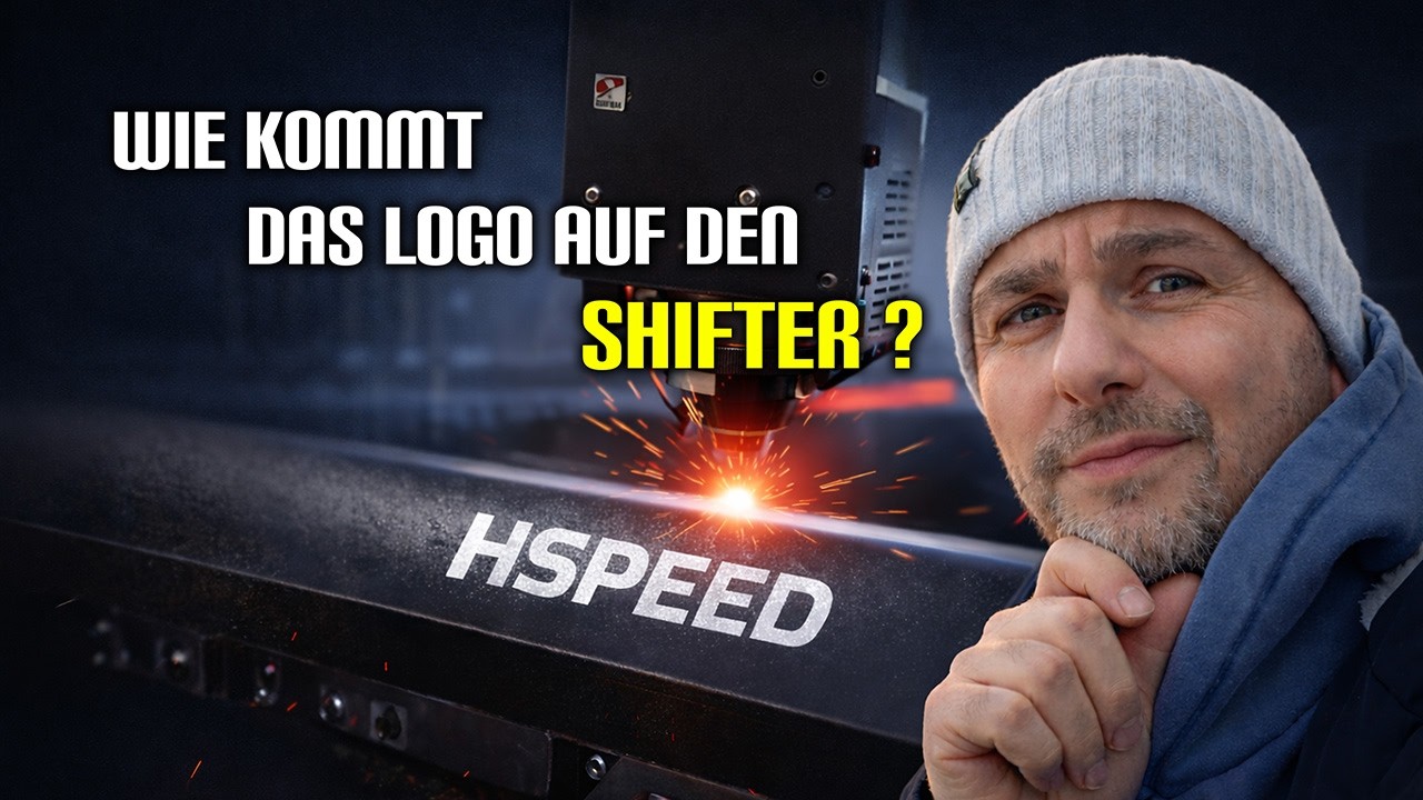 Wie kommt das Logo auf den Shifter? HSPEED Inside