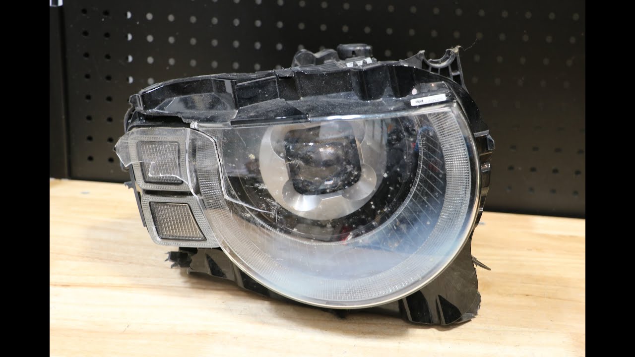 2020-2023 Land Rover Defender OEM Full LED Headlight Disassembly