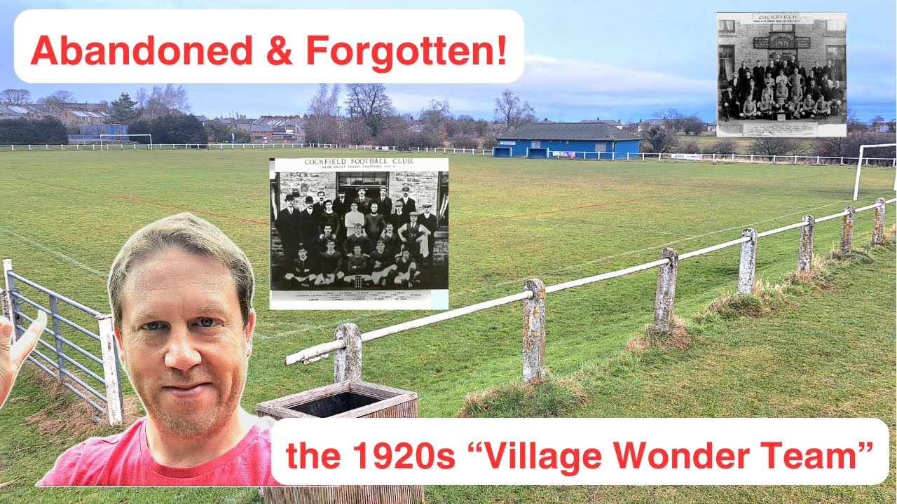 ABANDONED FOOTBALL GROUND - The 1920s "Village Wonder Team".