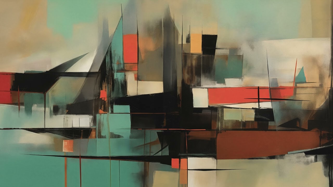 Mid Century Modern Frame TV Art | MCM TV Wallpaper | Frame TV Screensaver | Retro Frame TV Art 4k 8h