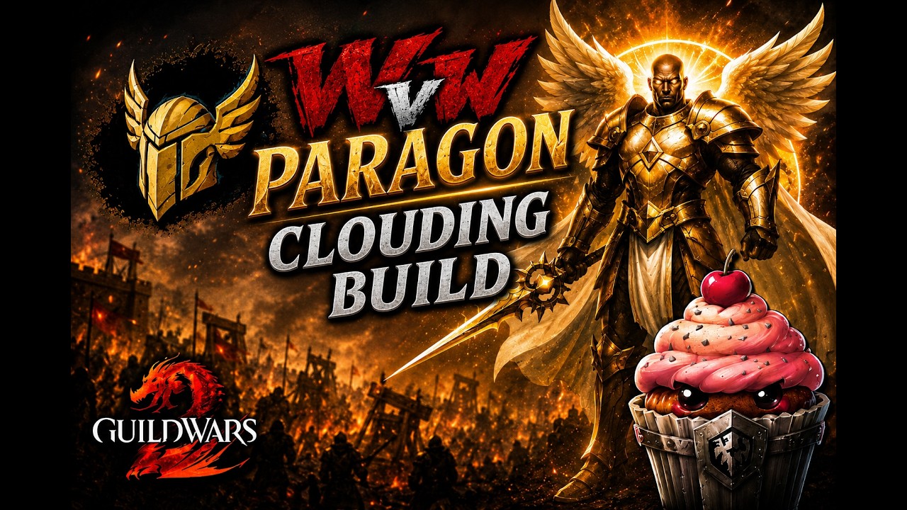 GW2 WvW Paragon Build | Clouding Gameplay: The Unkillable Frontline Support Nobody Expects
