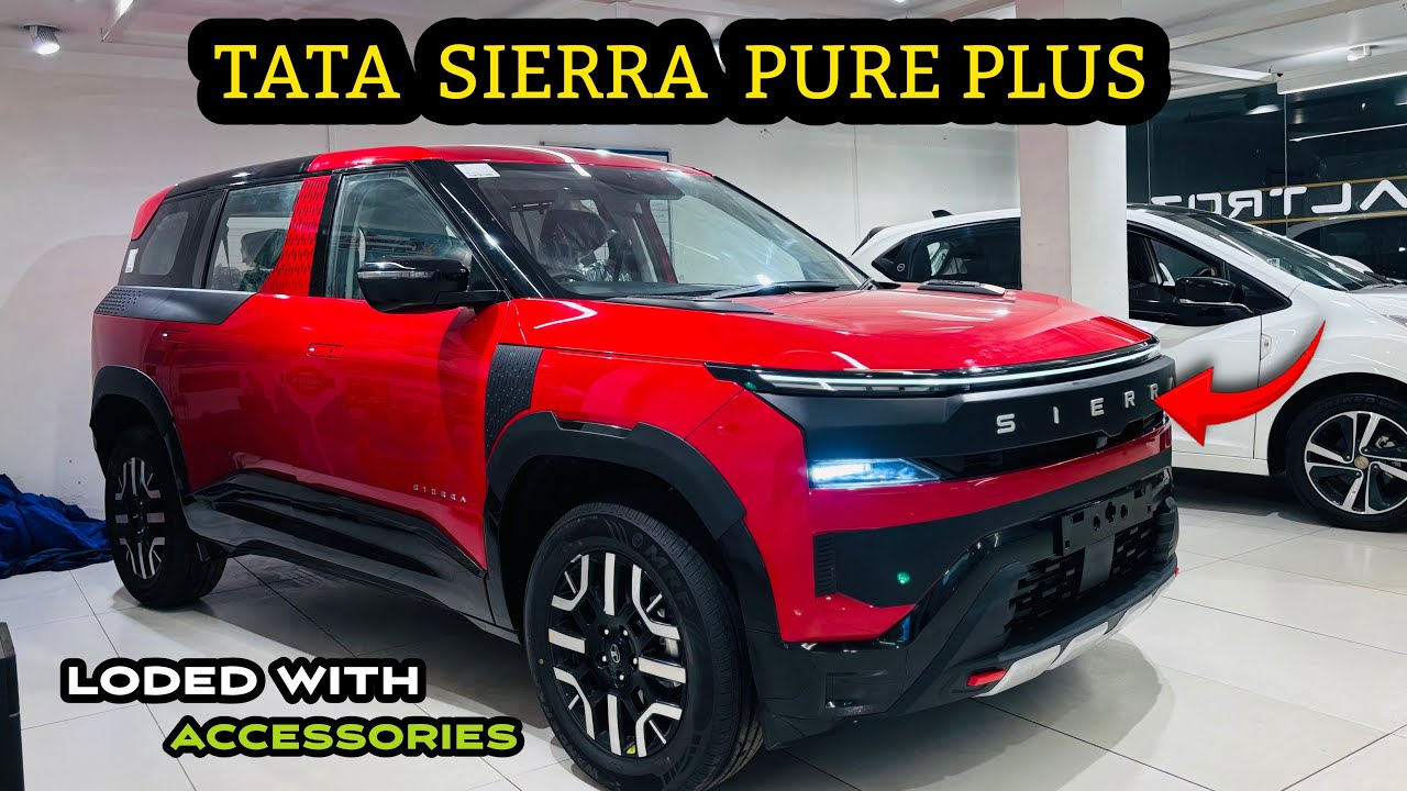 All New Tata sierra Pure plus varrient Loded with Accessories ✅ 13.99 Lakh 