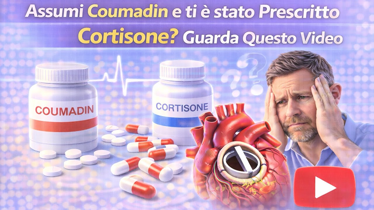 Assumi Coumadin e ti è stato Prescritto Cortisone? Guarda Questo Video!