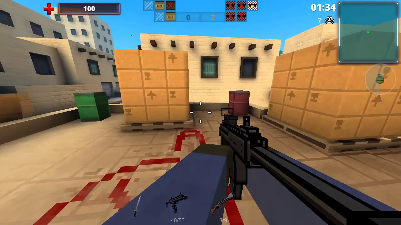 Pixel Strike 3D: Bomb Defusal Gameplay
