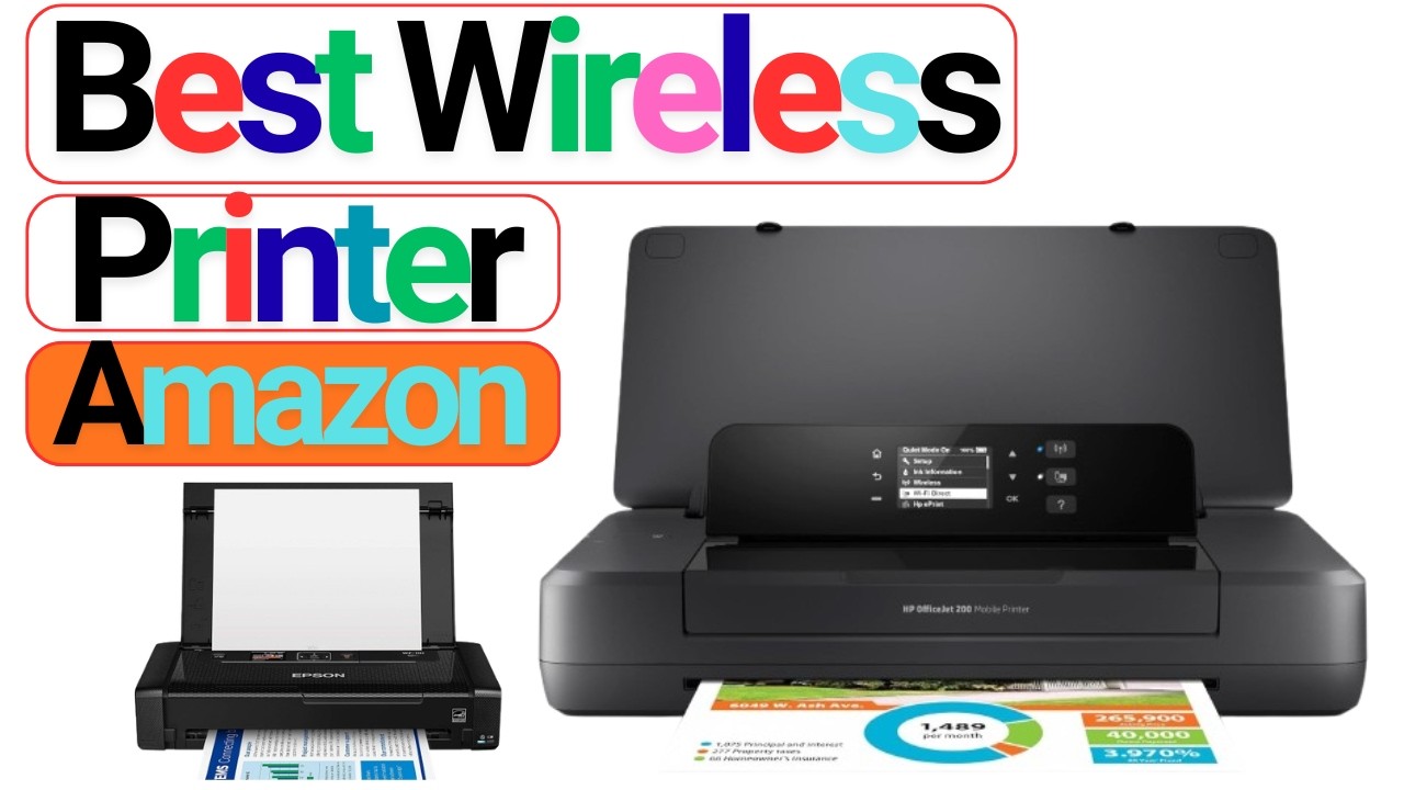 ✅The best Wireless Printer on Amazon in 2026.[Budget to Best]