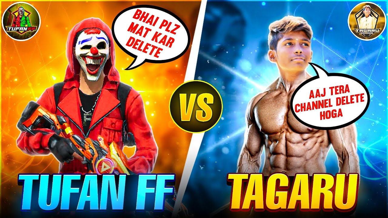 MY LAST VIDEO 🥲TAGARU GAMING👽 VS TUFAN FF 👺||BEST 1VS1|| THEN SEE MY MAGIC