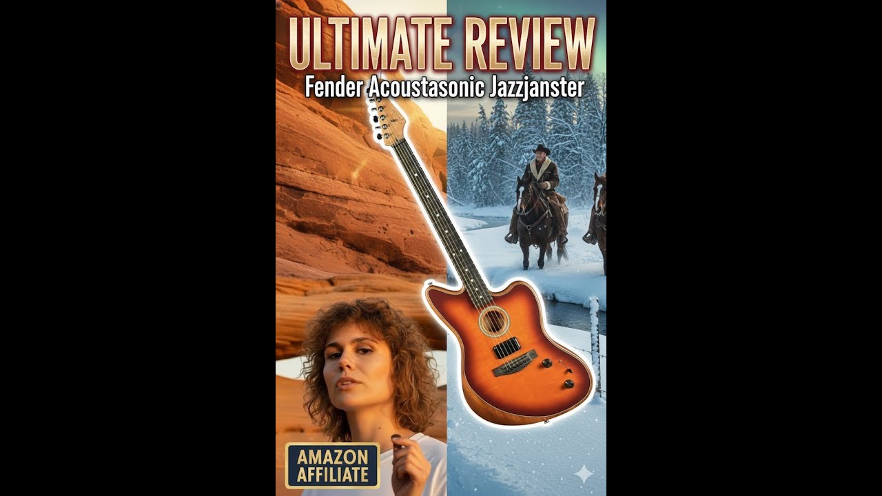 Fender Acoustasonic Jazzmaster Review: My New Secret Weapon for Songwriting | Sharon Anderson Music