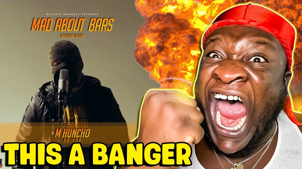 American Rapper Reacts To | M Huncho - Mad About Bars w/ Kenny [S2.E36]  (REACTION)