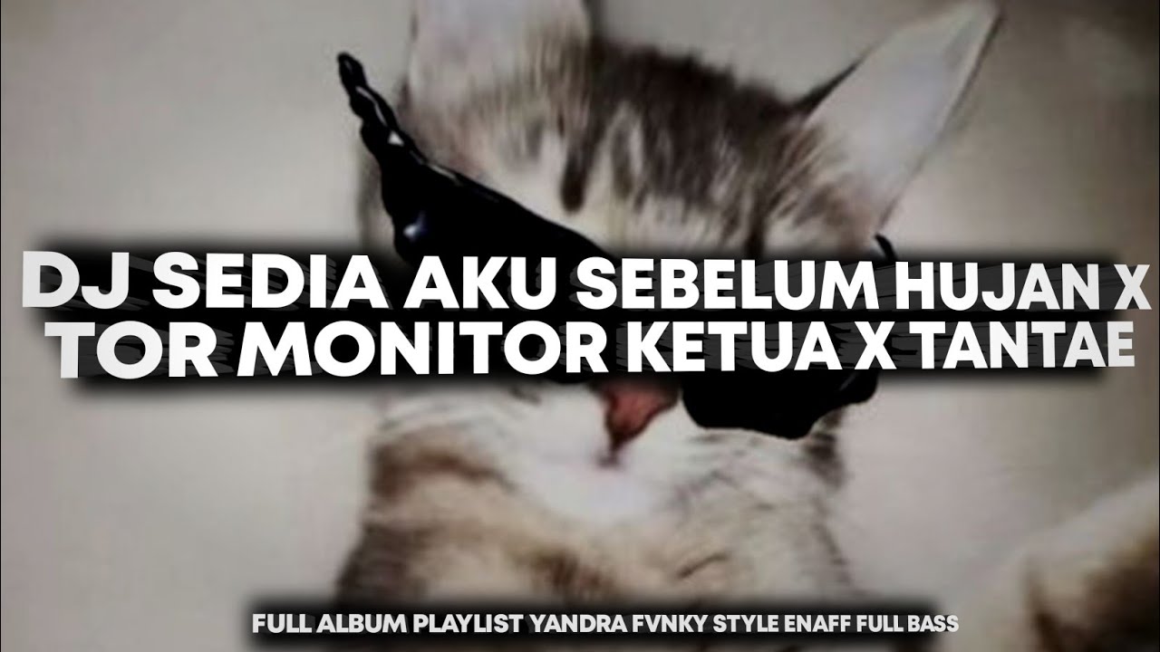 DJ SEDIA AKU SEBELUM HUJAN FULL ALBUM X TOR MONITOR KETUA FULL STYLE ENAFF MIXTAPE