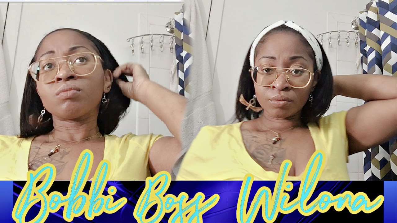 🚨Bobbi Boss Human Hair Headband Wig -  WILONA👑  Try-on & Review | EmpressHairLukz 👑