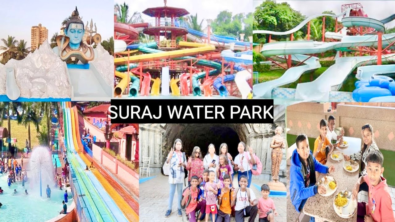 Suraj Water Park Vlog | Full Masti & Fun Day Out 😍🌊