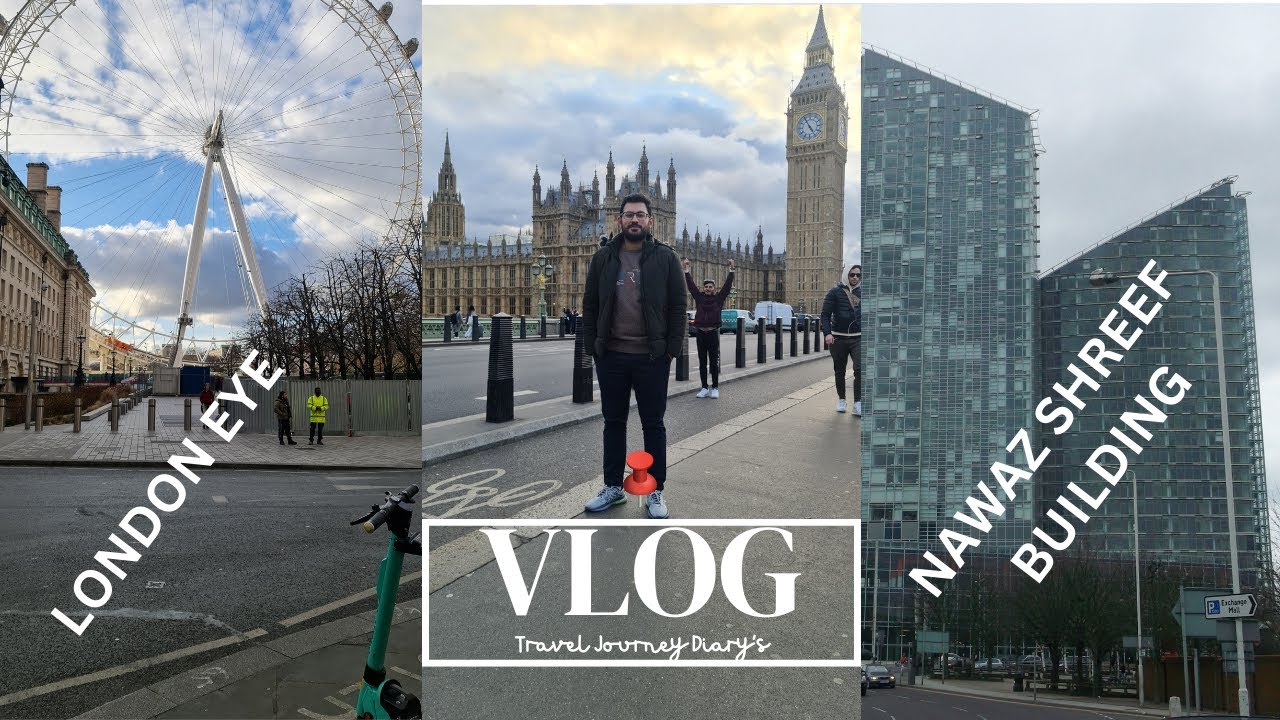 My first vlog | nawaz shreef building |London Eye | parliament |london travel vlog | #london #ukvlog