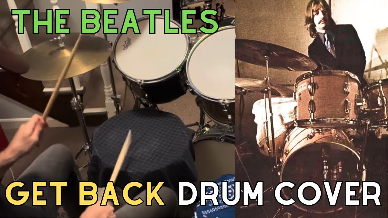 The Beatles “Get Back” Ringo Starr - Drum Cover 