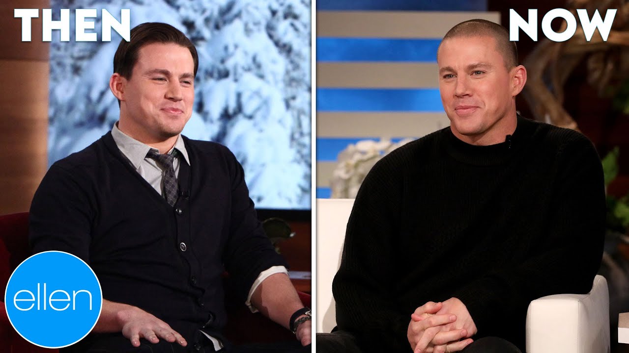 Then and Now: Channing Tatum's First and Last Appearances on 'The Ellen Show'
