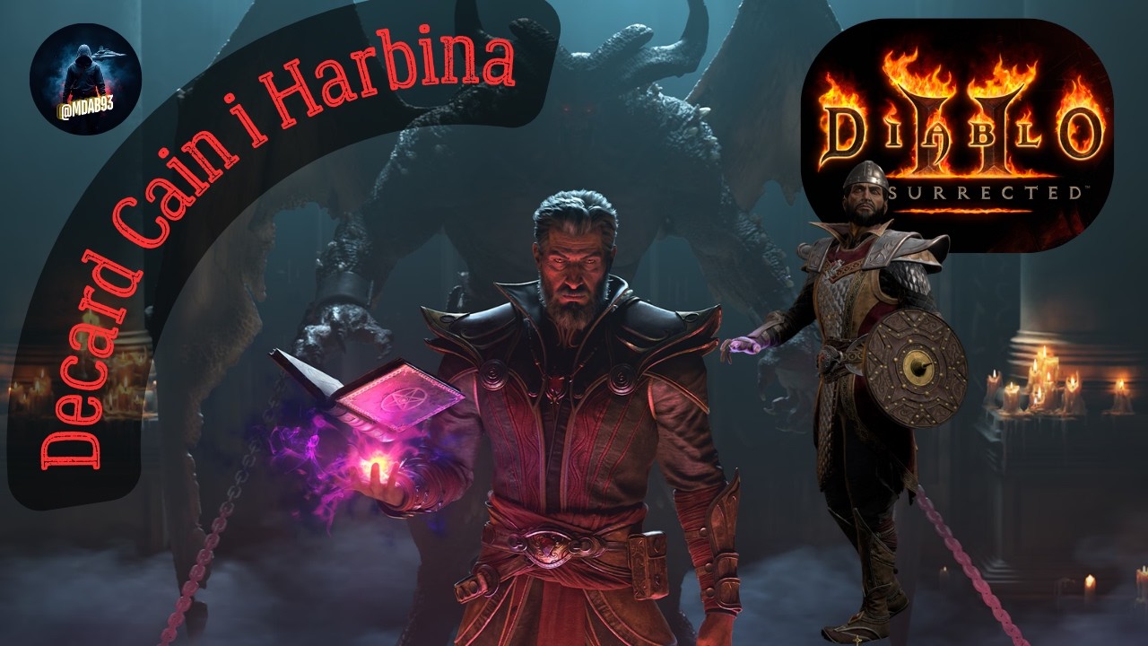 Decard Cain i Hrabina | #04 Czarnoksiężnik | Diablo 2