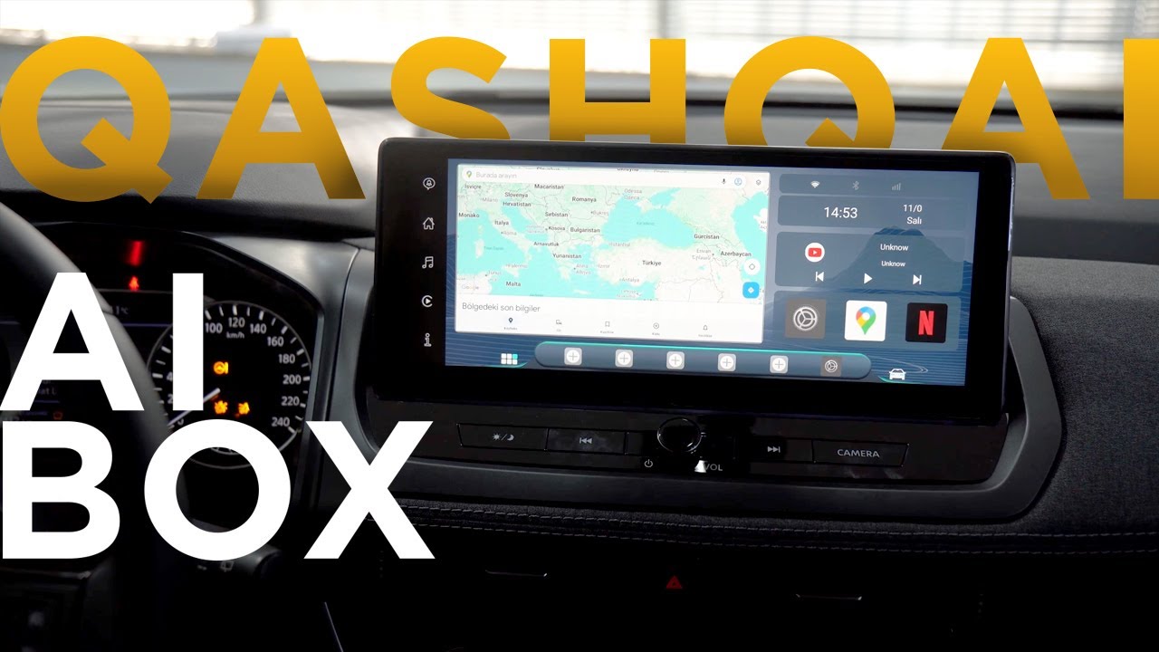 Nissan QASHQAI 2022 ve Sonrası Orijinal Ekranda Android Box-Carplay-Video İzleme
