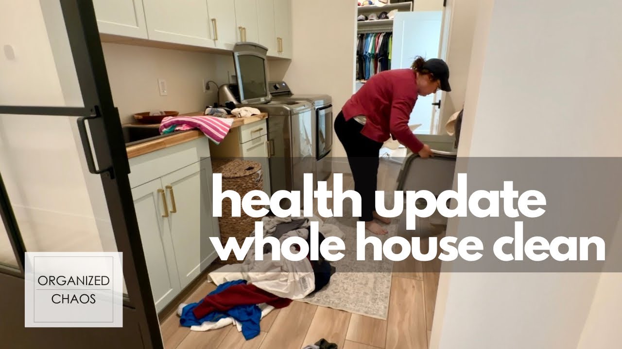 CLEANING MY MESSY HOUSE & HEALTH UPDATE/THERAPY SESSION
