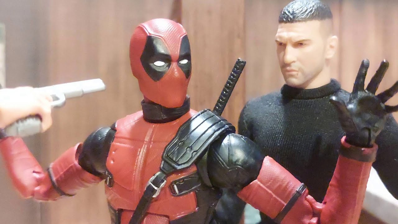 Punisher and Deadpool vs Taskmaster (2.0)