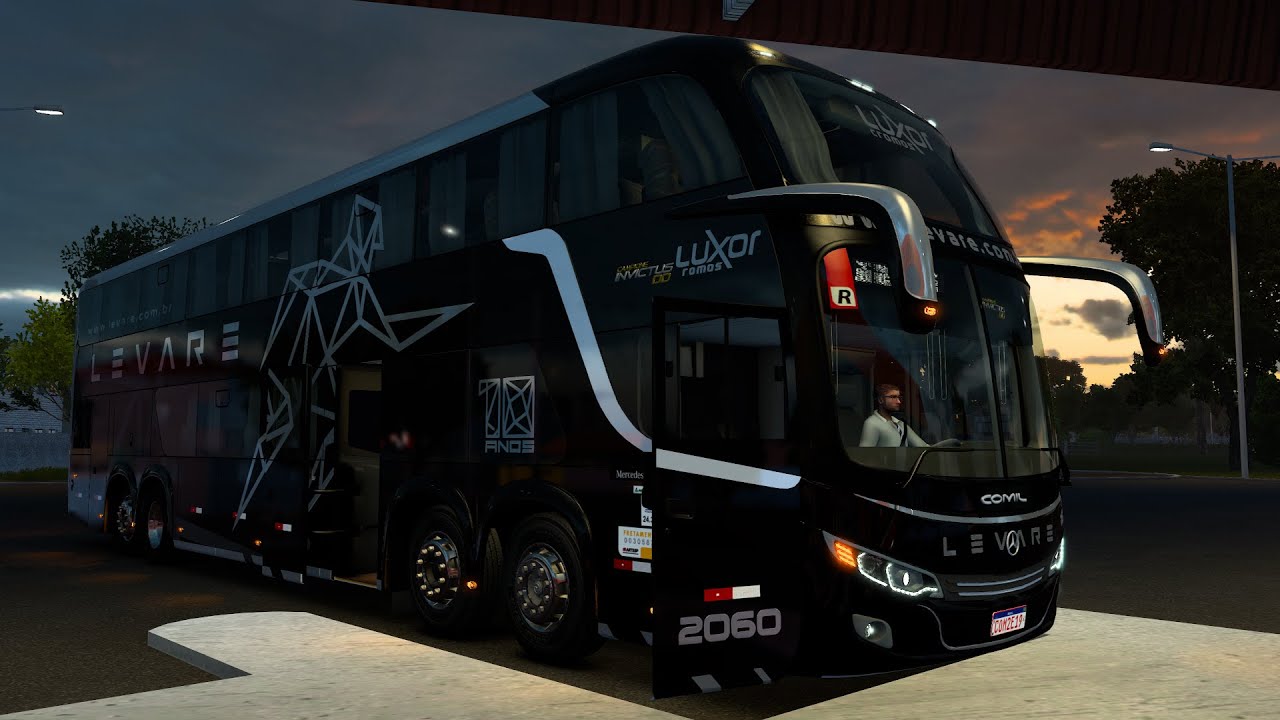 ETS 2 Mapa Eldorado pro, Comboio com os escritos