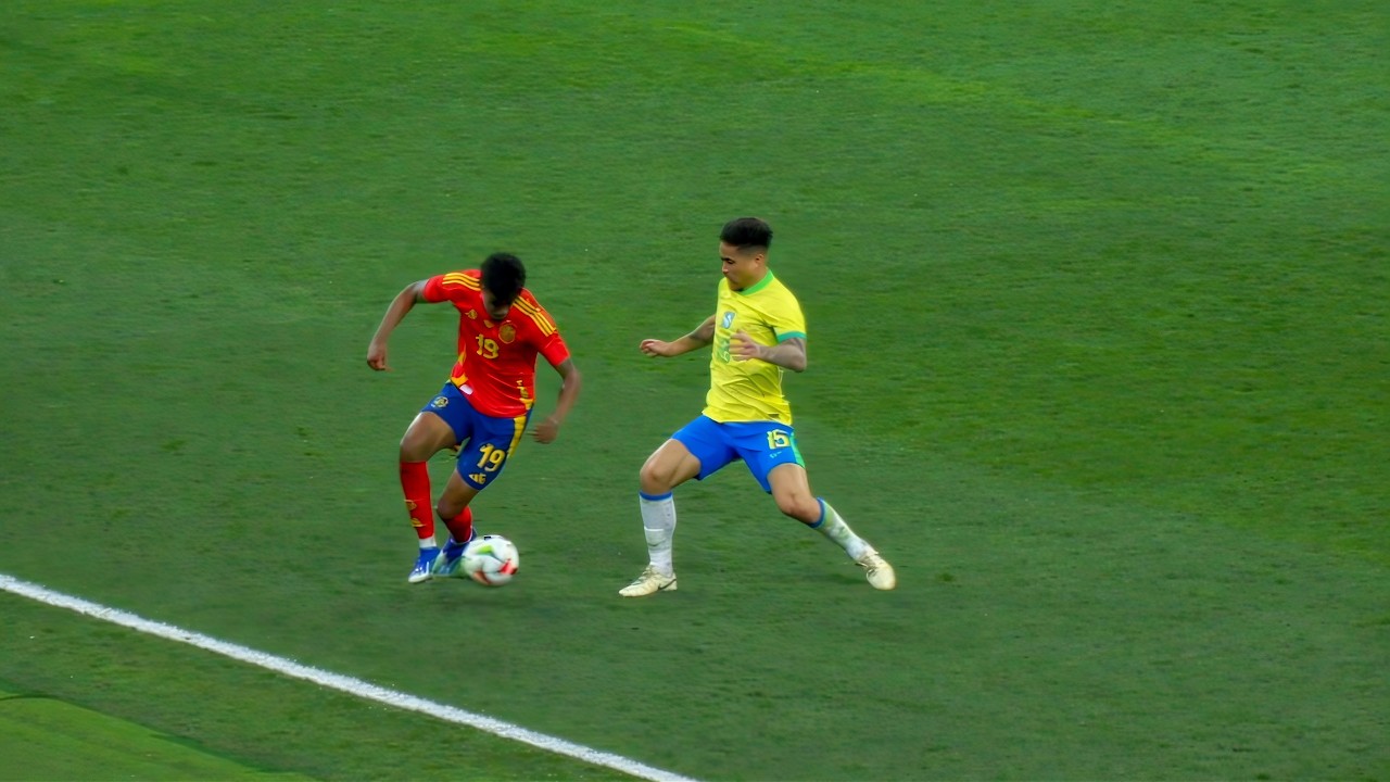 The Day 16 Years Old Lamine Yamal Taught Jogo Bonito To Brazil
