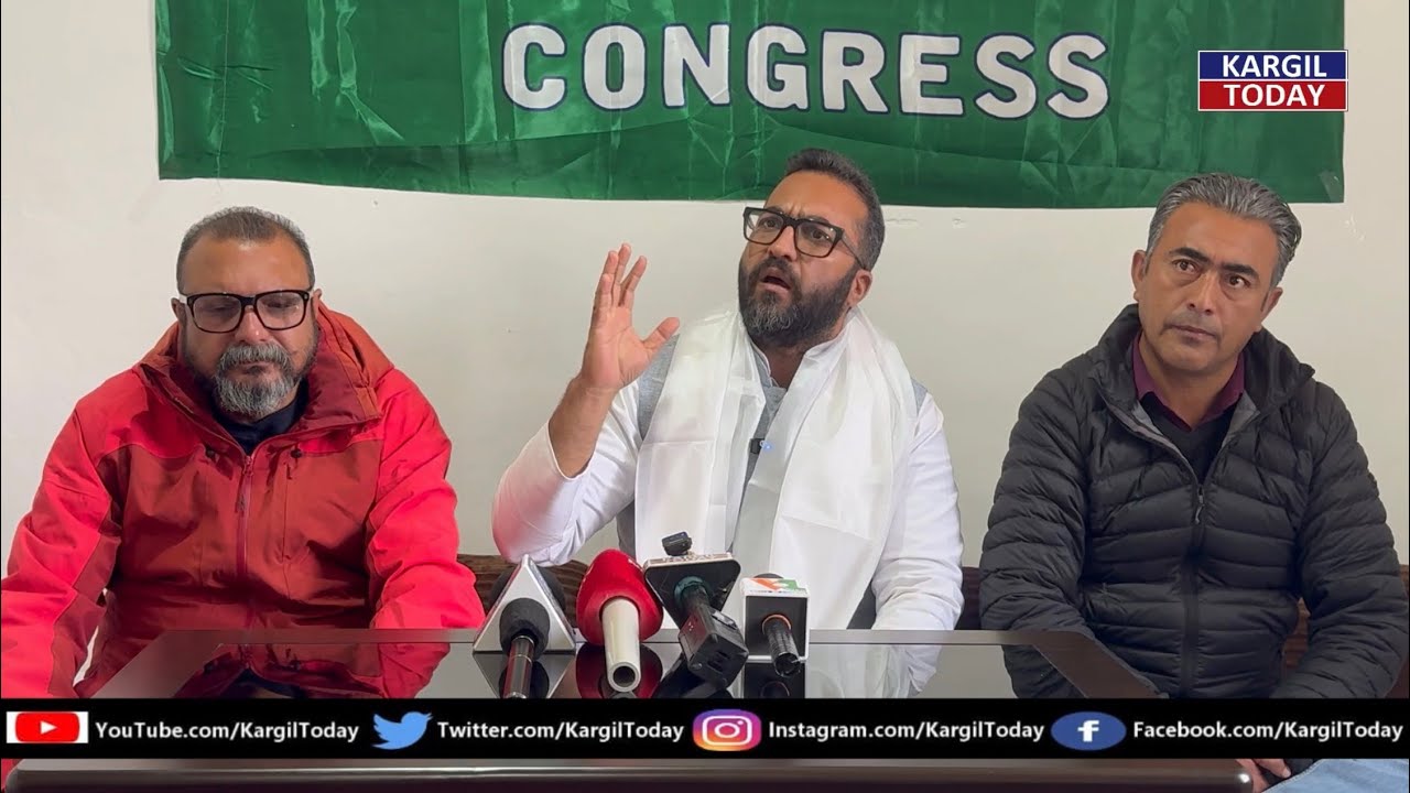 Congress Speaks on SIR & Ladakh Politics | Parvez Khan and Nasir Munshi&rsquo;s Exclusive Press Conference
