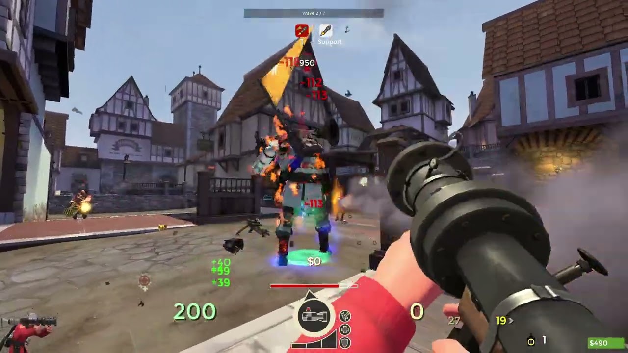 [TF2] Beggar Soldier in mvm_rottenburg (Bavarian Botbash)