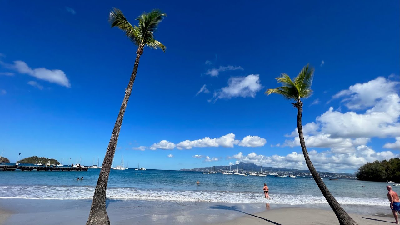 Water Taxi to Martinique Beach | P&O Caribbean Cruise Adventure!