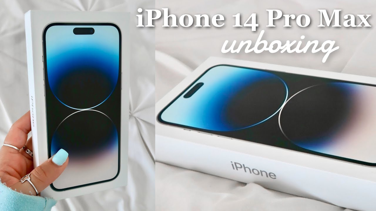 iphone 14 pro max unboxing!